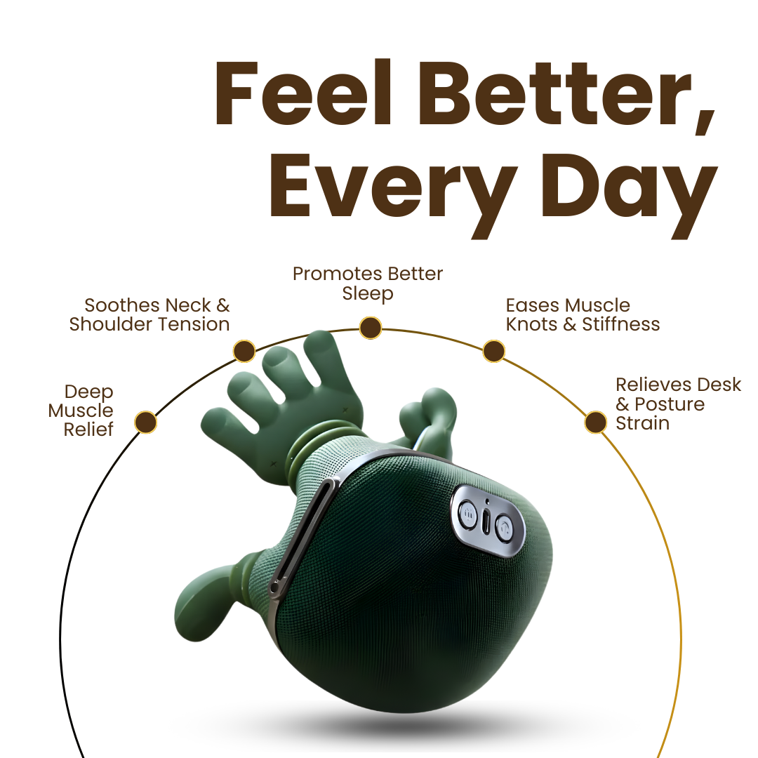 PalmPure™ Hand-Inspired Deep Muscle Massager